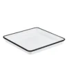 American Metalcraft MRSW9 Endurance Black/White 9-7/8" Platter