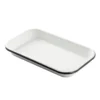 TableCraft 10349 White Enamel 1/8 Size Sheet Pan