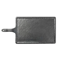 TableCraft MSP4520 Black Frostone 13" X 8.75" Serving Paddle