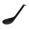 Thunder Group 7200BK Melamine Black 6" Soup Spoon - Dozen