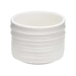 American Metalcraft PCWH2 White Round 2 Ounce Sauce Cup - Dozen