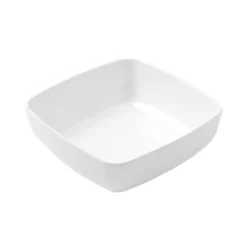 American Metalcraft GGSW6 White Melamine 27 Ounce Square Bowl
