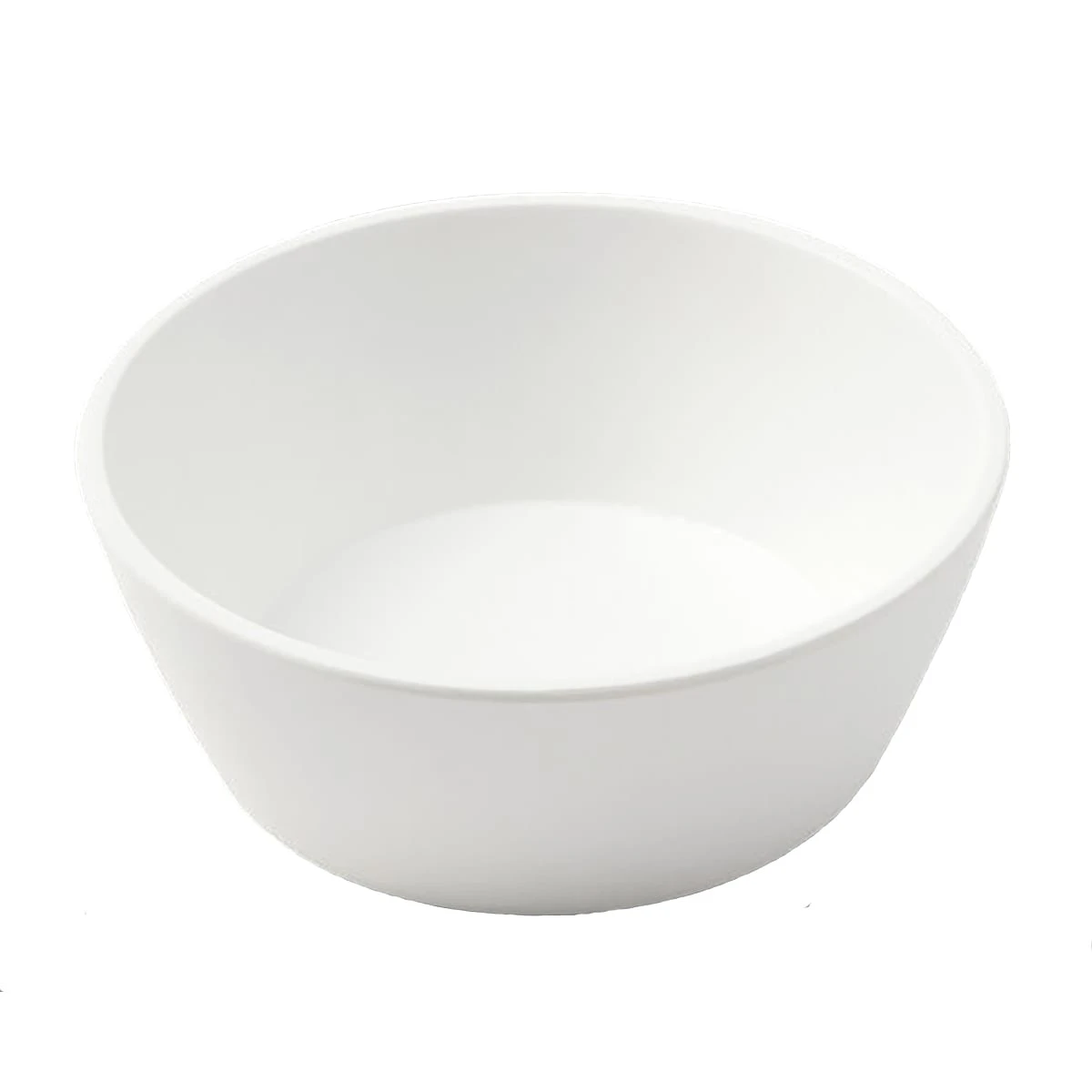 American Metalcraft GGRW6 White Melamine 18 Ounce Round Bowl 1 American Metalcraft GGRW6 White Melamine 18 Ounce Round Bowl