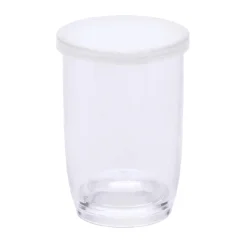 American Metalcraft PMC3 3 Ounce Mini Cup With Lid - 6 / PK