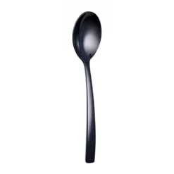Chef & Sommelier FM306 Kya Black PVD Mirror 7.4" Dessert Spoon - Dozen