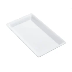 American Metalcraft MEL12 Endurance 12" White Platter - 24 / CS