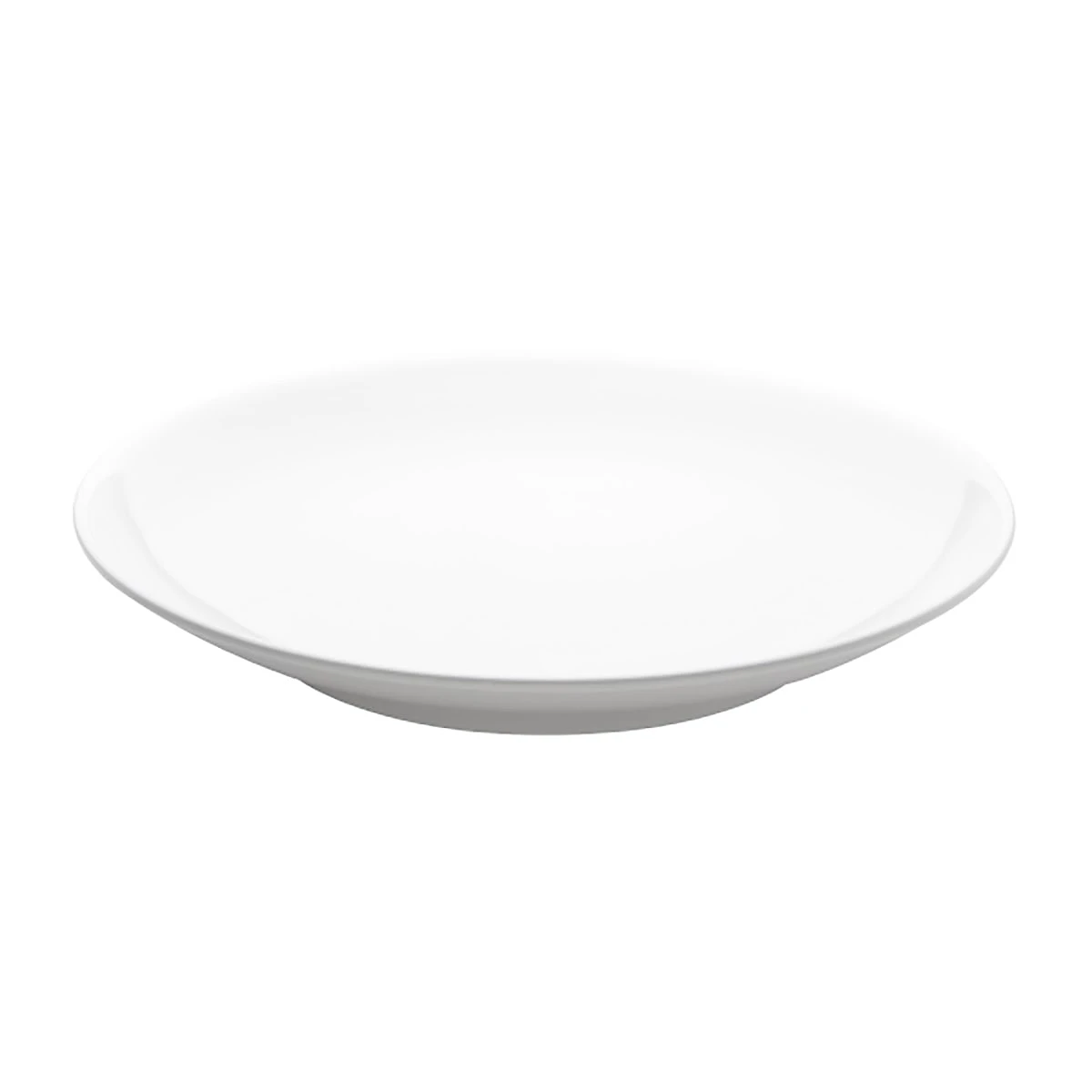 EGS D1051-NW Simplicity 10.5" Round Coupe Melamine Plate 1 EGS D1051-NW Simplicity 10.5" Round Coupe Melamine Plate