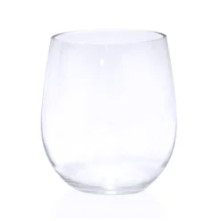 FOH AWI004CLT23 Drinkwise Resin Stemless 15 Oz. Wine Glass - 12 / CS