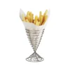 G.E.T. 4-88068 S/S Spiral Cone 4" Fry Basket