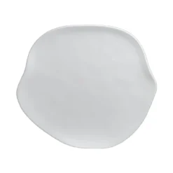 Delfin 7008DD007 Marisol 14" Round White Cheese Platter - 6 / CS