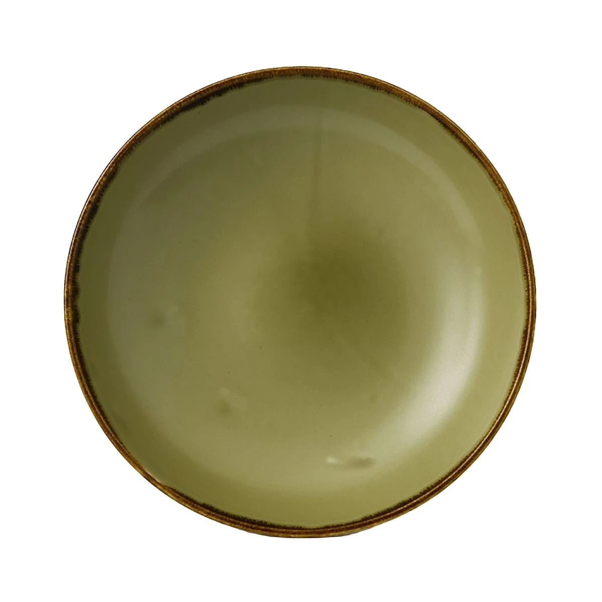 Dudson HG182 Harvest Green 15 Oz. China Bowl - Dozen 1 Dudson HG182 Harvest Green 15 Oz. China Bowl - Dozen