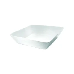 D.W. Haber DWFBCAB19W Fusion White Aluminum 19" Square Cold Bowl