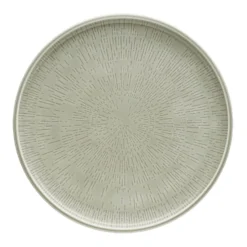 Syracuse China 9251278A1 Shiro Steam Frost 11" Coupe Plate - 6 / CS