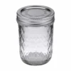 Berlin Packaging CJ660 Quilted Crystal 8 Ounce Mason Jar - 12 / CS