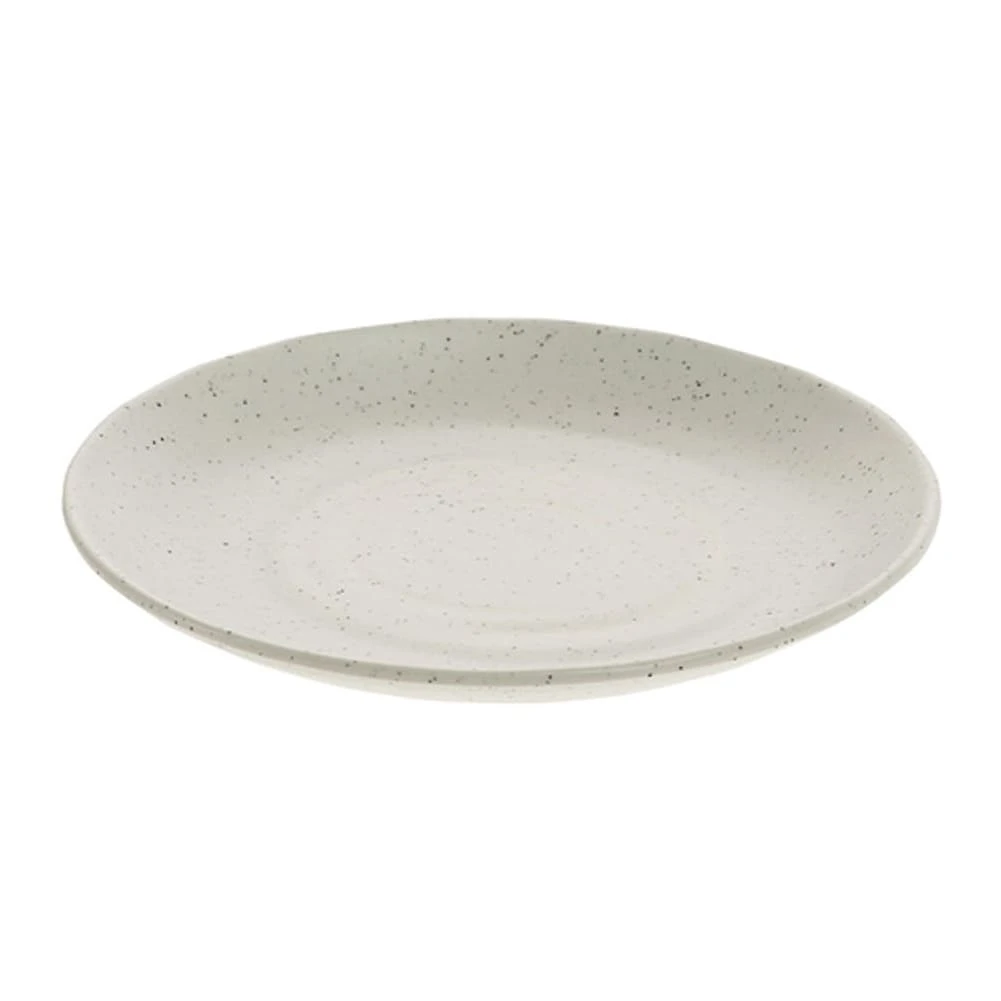Cheforward. INF101 Infuse Stone Natural 8-3/10" Plate - 40 / CS 1 Cheforward. INF101 Infuse Stone Natural 8-3/10" Plate - 40 / CS