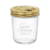 Bormioli Rocco 4951Q534 10.75 Ounce Glass Jar With Metal Lid - 12 / CS