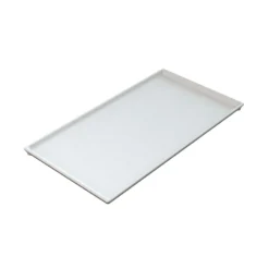 Professional Bakeware CW2114W White Cast Aluminum 1/3 Size Tray