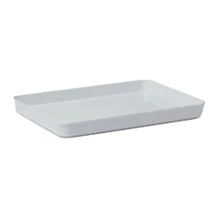 American Metalcraft BL11W Del Mar White 11-3/8 X 8-3/8 In. Lid/Platter