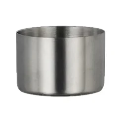 Steelite 7600CV023 Satin S/S 1.5 Ounce Sauce Cup - 48 / CS