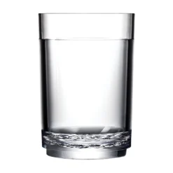 Drinique ELT-PT-CLR-24 Tritan 16 Ounce Stackable Pint Glass - 24 / CS