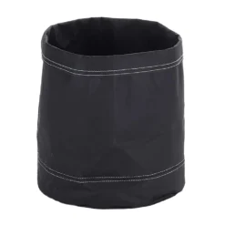 American Metalcraft KBB9 Black 9" X 10"H Kraft Bag