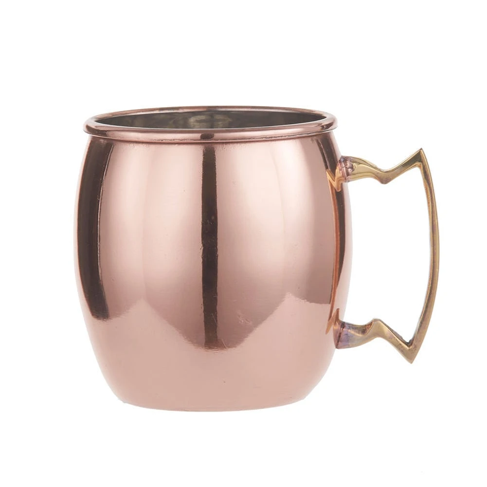 American Metalcraft CM16P Copper 16 Oz Moscow Mule Mug W/ Brass Handle 1 American Metalcraft CM16P Copper 16 Oz Moscow Mule Mug W/ Brass Handle
