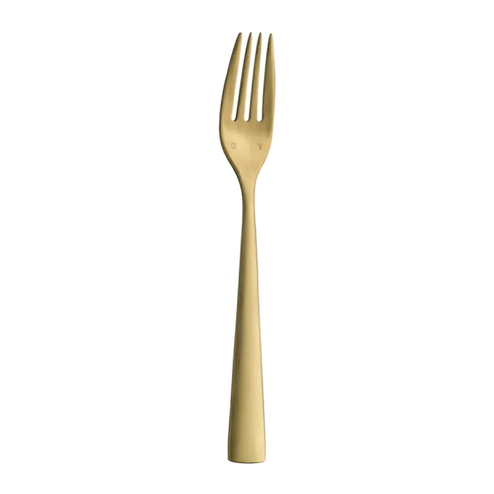 Hepp 59.0053.9187 Accent Gold 7" Dessert Fork - Dozen 1 Hepp 59.0053.9187 Accent Gold 7" Dessert Fork - Dozen