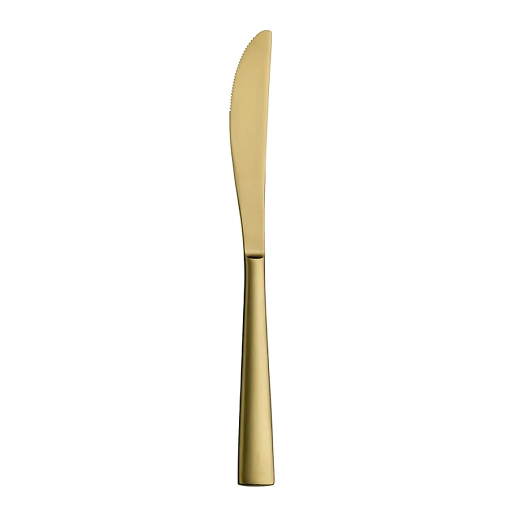 Hepp 59.0053.9182 Accent Gold 9-1/8" Table Knife - Dozen 1 Hepp 59.0053.9182 Accent Gold 9-1/8" Table Knife - Dozen