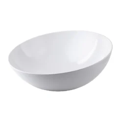 TableCraft 10185W Sierra Grande White 15 Quart Serving Bowl