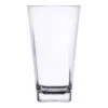 G.E.T. SW-1472-CL Clear Cubed 16 Ounce Plastic Tumbler - 24 / CS