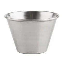 TableCraft 5072 Stainless Steel 4 Ounce Sauce Cup - Dozen