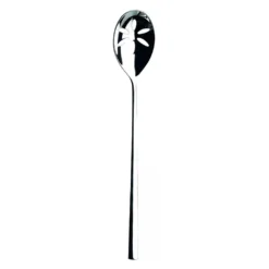 Sola MB318 Living Mirror 15" Slotted Serving Spoon - Dozen