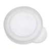 American Metalcraft CAP16 Clear Plastic FGMB16 Milk Bottle Lid - Dozen