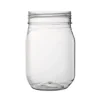 Fineline Setting 4517-CL Clear 16 Ounce Mason Jar - 64 / CS