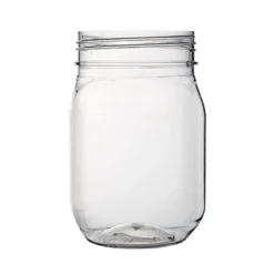 Fineline Setting 4517-CL Clear 16 Ounce Mason Jar - 64 / CS