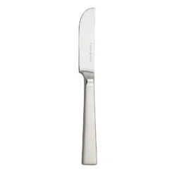 Folio 5741SX045 Ridge Half Satin 6-3/4" Butter Knife - Dozen