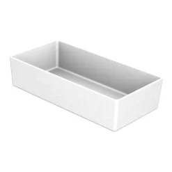 TableCraft CW5012W White Cast Aluminum 3.25 Quart Bowl