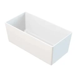 TableCraft CW5014W White Cast Aluminum 5.75 Quart Bowl