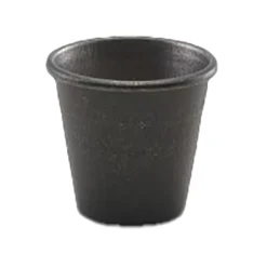 Steelite GWRAMST2BKV London Black 2.5 Ounce Ramekin - 24 / CS