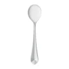 World Tableware 945 016 Audrey Faceted 6.5 In. Bouillon Spoon - Dozen