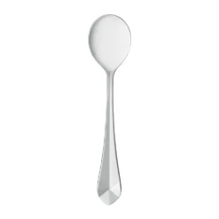 World Tableware 945 016 Audrey Faceted 6.5 In. Bouillon Spoon - Dozen