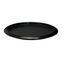 Service Ideas TR1412RIBX Onyx Metal Elements 14" Beverage Tray