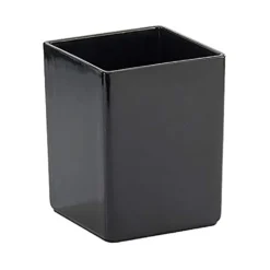 Cal-Mil 1391-13M Cater Choice Black Melamine 5 X 5 X 6" Box