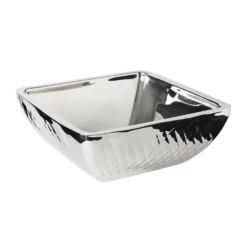 Bon Chef 9333DI Cold Wave S/S 4 Quart Insulated Diamond Square Bowl