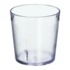 G.E.T. 6699C Clear Plastic 9 Ounce Tumbler - Dozen