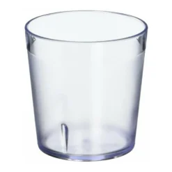 G.E.T. 6699C Clear Plastic 9 Ounce Tumbler - Dozen