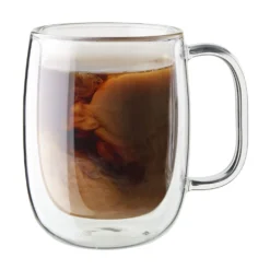 Zwilling J.A. Henckels 39500-095 Clear Glass 12 Oz Coffee Mug - 2 / ST