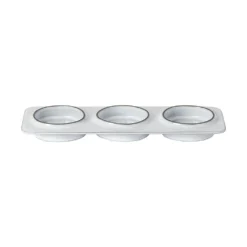 Costa Nova / Casafina 1ABD281E-WHI Amber White Retangular Platter
