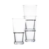 Hospitality Glass HUF084-012 Club Stack 16 Oz. Cooler Glass - 12 / CS