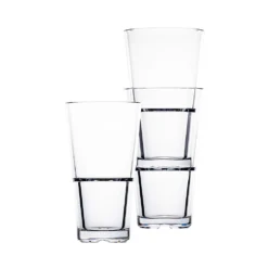 Hospitality Glass HUF084-012 Club Stack 16 Oz. Cooler Glass - 12 / CS